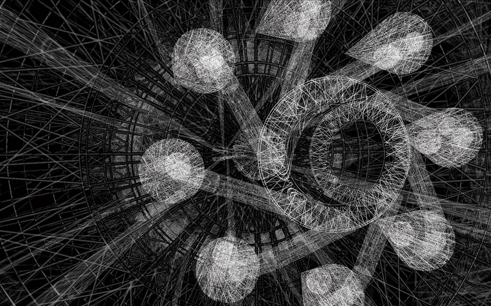 Parallel, 2012, is a piece of high definition video and sound that was part of the Mill 6 Foundation’s exhibition Ariadne’s Thread
